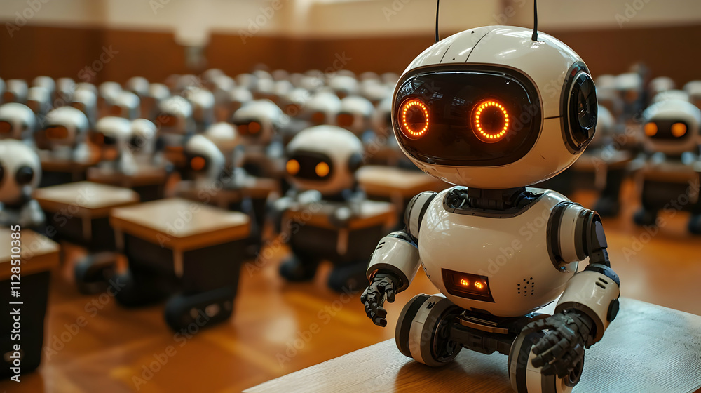 Robots Learning: AI in Education, Future Classrooms Robots Learning: AI in Education, Future Classrooms