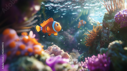 fish in aquarium