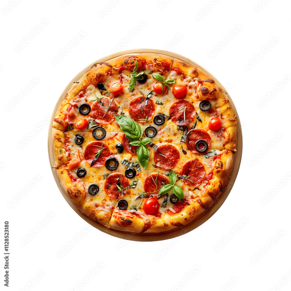 pizza with mozzarella isolated on a transparent background, in a PNG format, pizza with mozzarella PNG, fast food pizza with mozzarella isolated on a transparent background, in a PNG format, pizza with mozzarella PNG, fast food