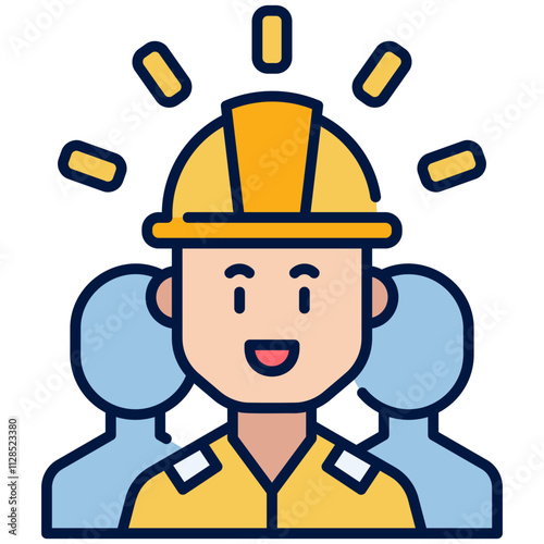 Open Requirement Filled Line Icon
