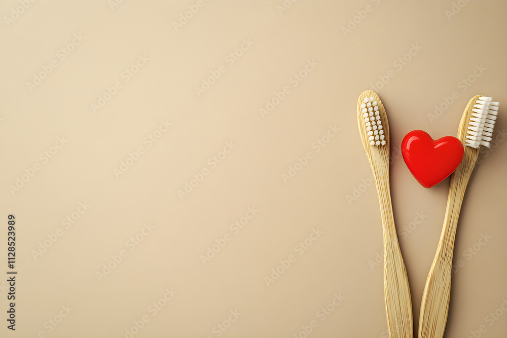 Tooth and Heart Icon on Pink Background for Dental Health and Love Concept Tooth and Heart Icon on Pink Background for Dental Health and Love Concept