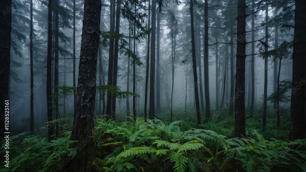 Fog in nature Fog in nature