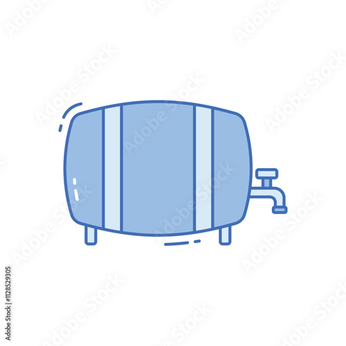 Cask vector icon