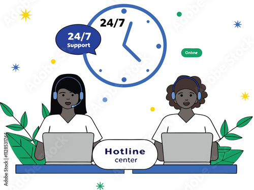 Online customer care service hotline 24 by 7
