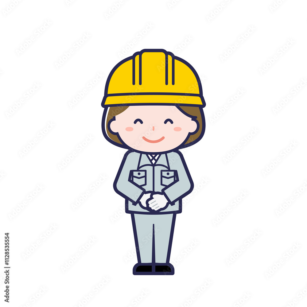 工事作業員／女性 01