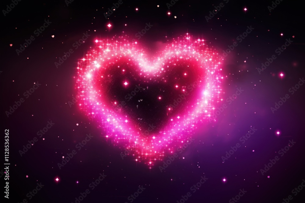 Heartedshape outlines light astronomy nature night. Heartedshape outlines light astronomy nature night.