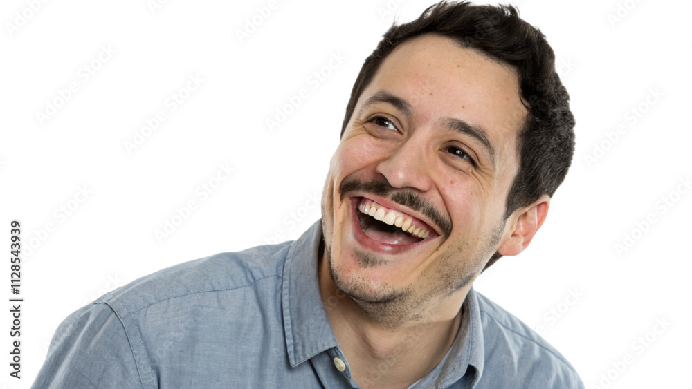 Close-up portrait of handsome smiling businessman face Close-up portrait of handsome smiling businessman face