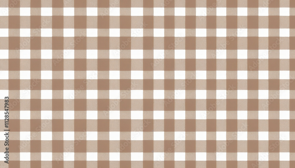 Seamless pattern of pastel checks in beige and white, minimalist design Seamless pattern of pastel checks in beige and white, minimalist design