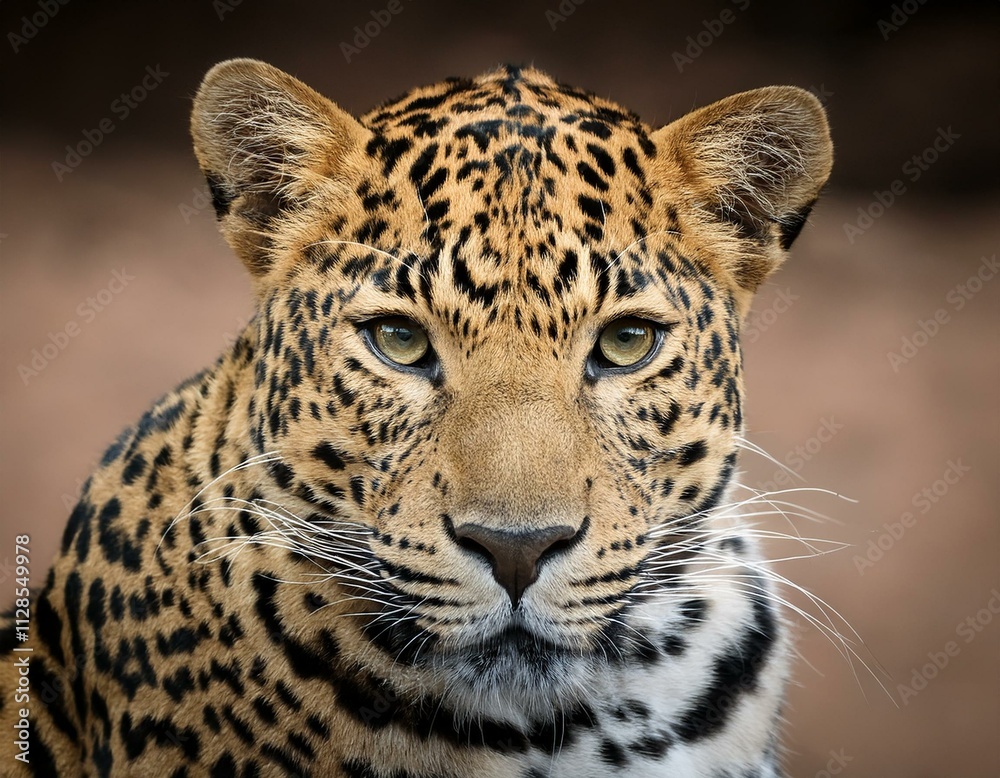Obraz premium Portrait of a Beautiful Leopard