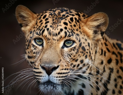 Close-up of a Leopard photo