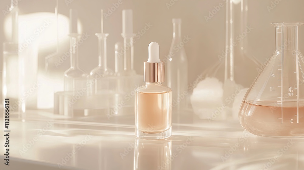 The tinted serum bottle 