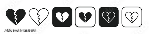 broken heart Icons
