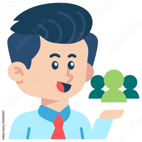 Huma_Resources Job and Professions Flat Icon