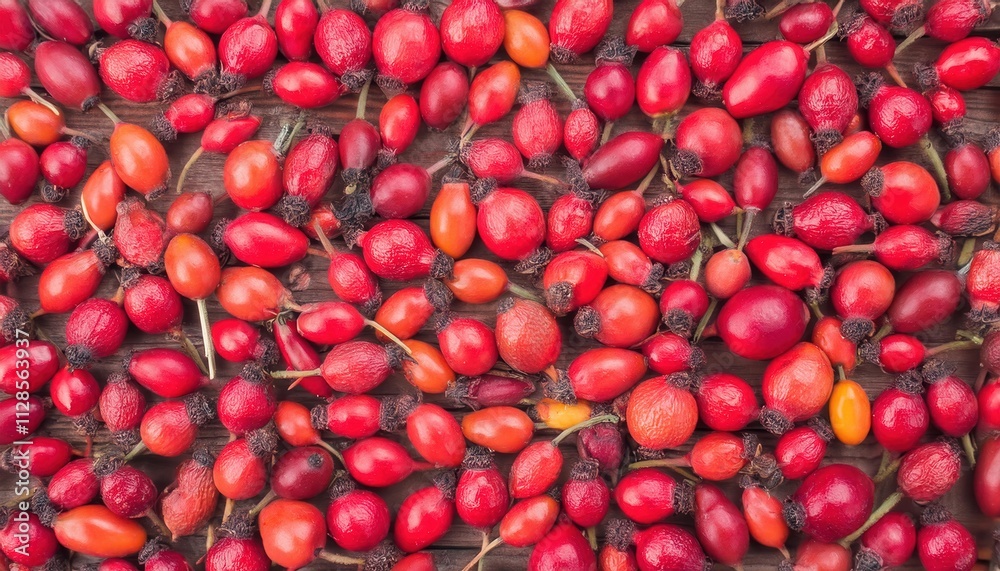 Vibrant Red Rose Hips Close-Up: Nature's Nutrient Packed Superfruit for Herbal Tea, Skincare, and Vitamin C Boosts. Perfect for Organic Remedies and Health Conscious Lifestyles Vibrant Red Rose Hips Close-Up: Nature's Nutrient Packed Superfruit for Herbal Tea, Skincare, and Vitamin C Boosts. Perfect for Organic Remedies and Health Conscious Lifestyles