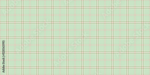Hotel background check texture, oilcloth plaid seamless pattern. Pure fabric vector tartan textile in light and pastel colors.