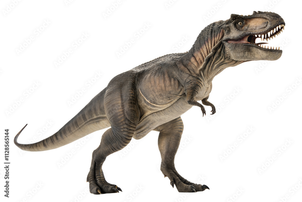 Isolated tyrannosaurus rex in white background Isolated tyrannosaurus rex in white background