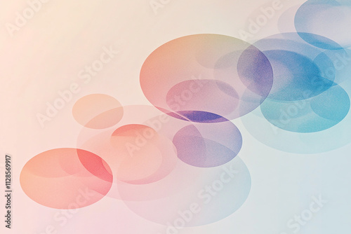 Soft Pastel Gradient with Bokeh Light Effect, Abstract Blurred Background for Creative Design Projects