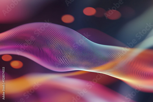 Soft Pastel Gradient with Bokeh Light Effect, Abstract Blurred Background for Creative Design Projects