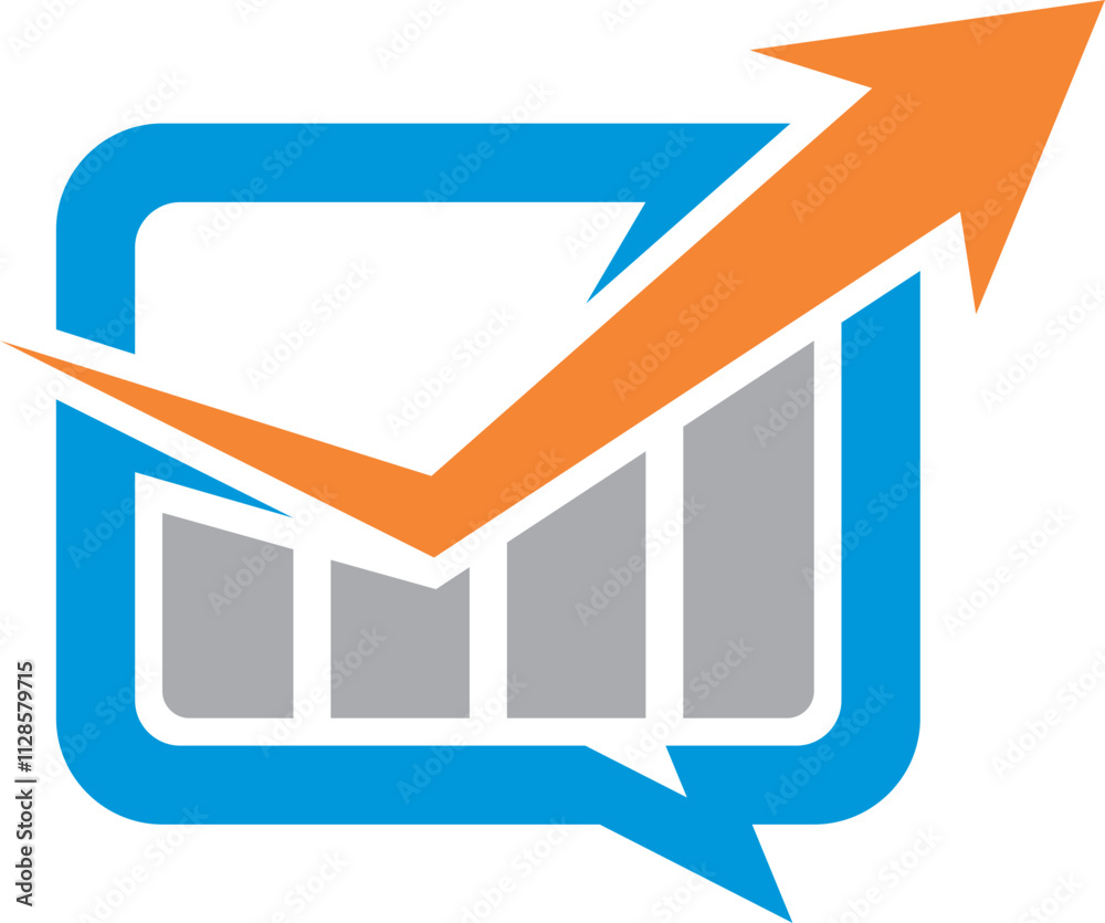 business finance stock arrow logo icons business finance stock arrow logo icons