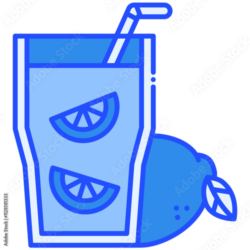 Lemonade Blue Icon