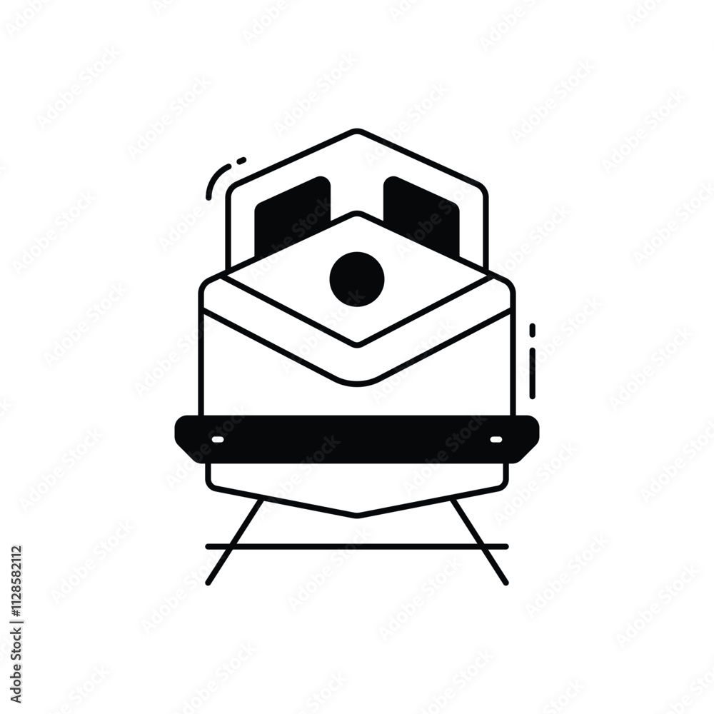Train vector icon Train vector icon