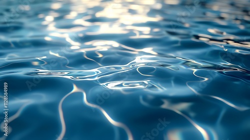 Smooth plastic surface with subtle streaks and reflections photo