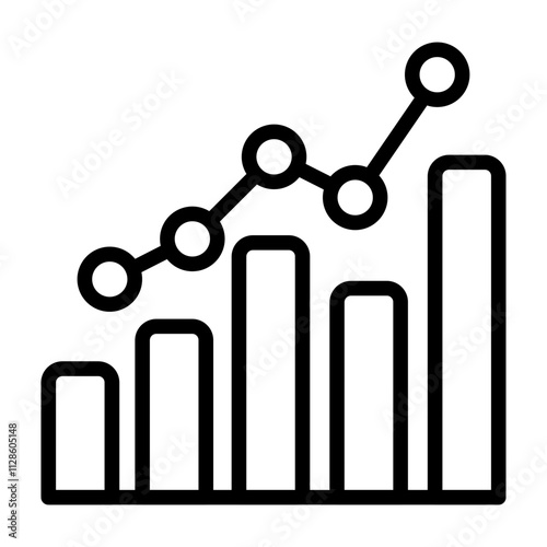 Data Vector Line Icon Design