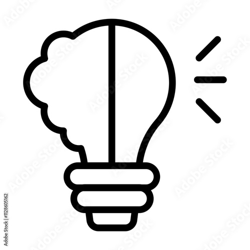 Skills Vector Line Icon Design