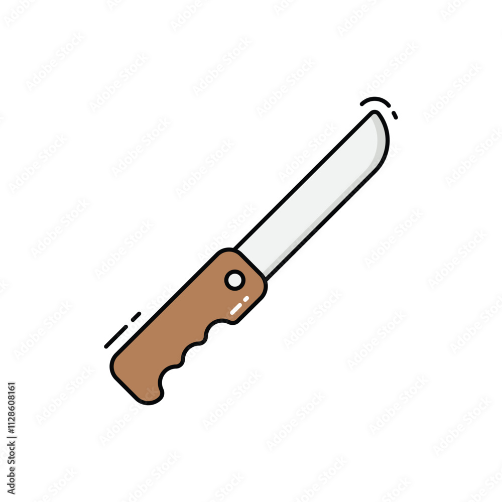 Knife vector icon Knife vector icon