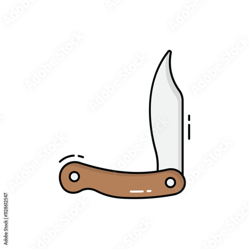 Pocket Knife vector icon