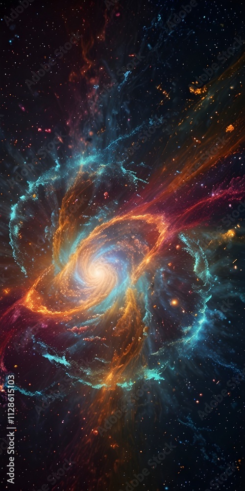 Big bang on galaxy and the planet's are revolving in space and look beautiful Big bang on galaxy and the planet's are revolving in space and look beautiful