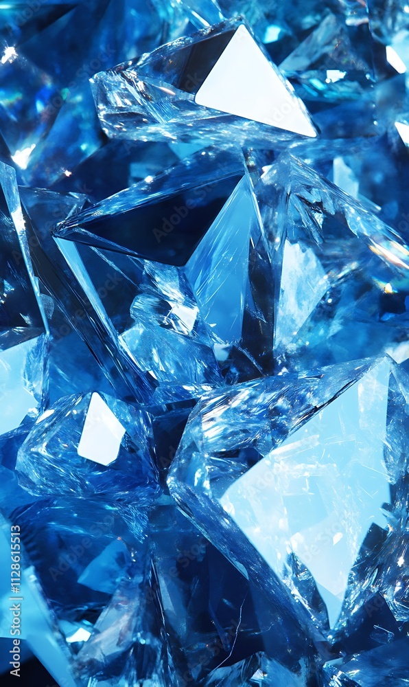 Cyan triangles of varying sizes on a light cyan background, with subtle gradients and shadows. Cyan triangles of varying sizes on a light cyan background, with subtle gradients and shadows.