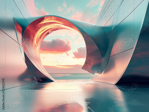 abstract 3d render
