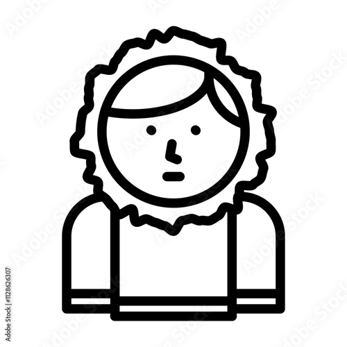 Eskimo Vector Line Icon Design