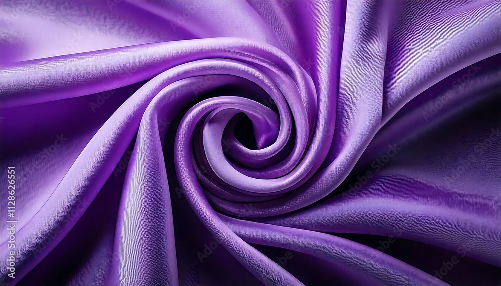 Obraz premium Folded Satin Silk Fabric Texture Background