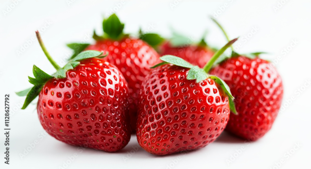 Fresh strawberry, white background Fresh strawberry, white background