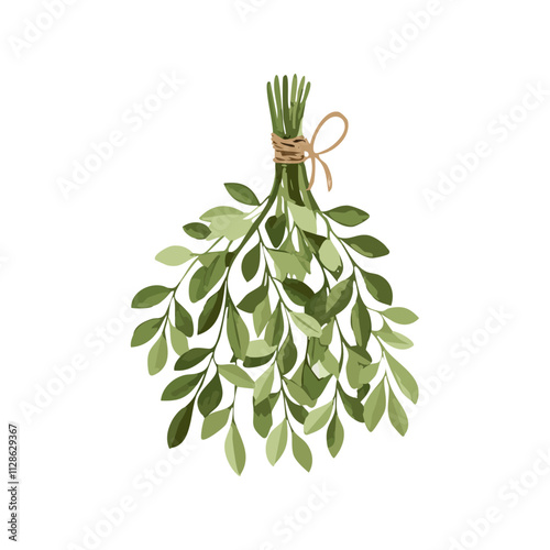 Christmas Mistletoe Sketch Celebration Decoration Winter Event Festival of X-Mas
