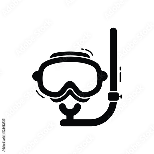 Snorkel vector icon
