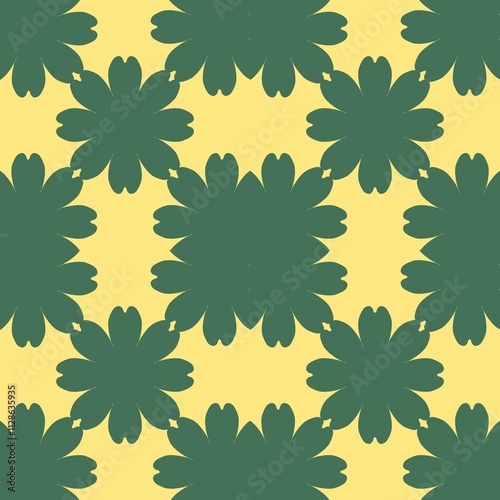 seamless background with leaves