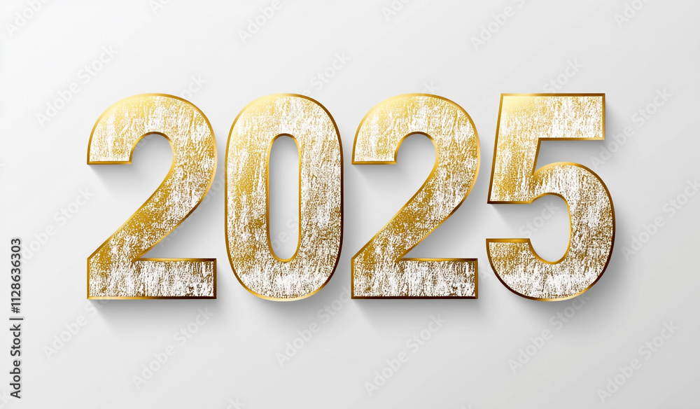 Golden gradient 2025 design abstract poster template. Golden gradient 2025 design abstract poster template.
