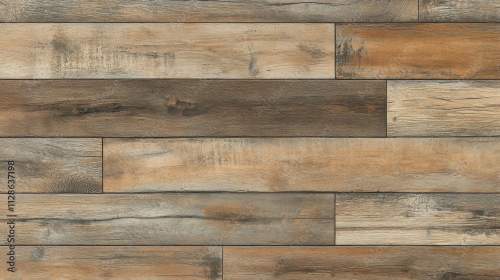 Rustic Brown and Gray Wooden Planks Background Rustic Brown and Gray Wooden Planks Background
