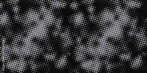 halftone on white background. Vector dots glitter or halftone glitter pattern texture Pop Art Style Background