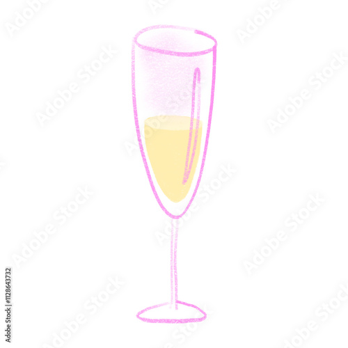 glass of champagne