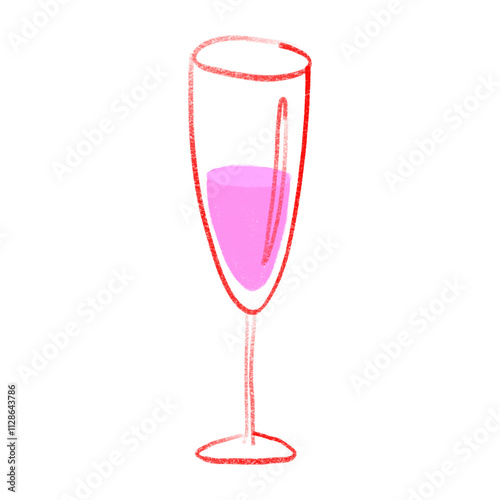 glass of champagne