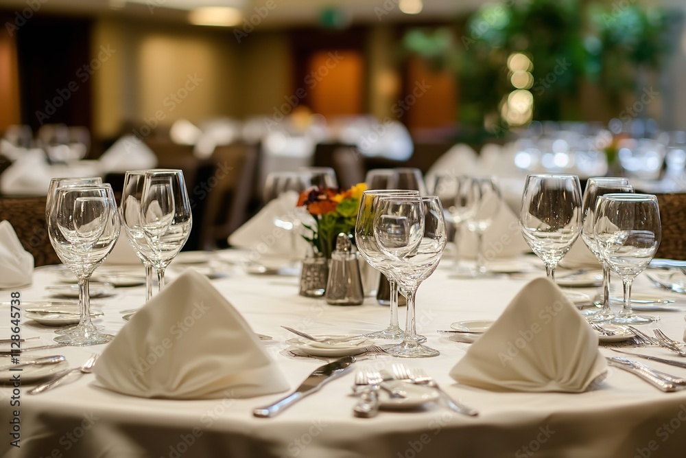 Corporate event space that is sophisticated and elegant. Generative Ai Corporate event space that is sophisticated and elegant. Generative Ai