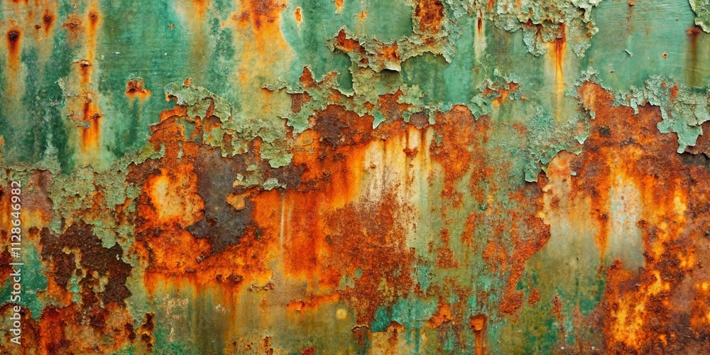 The Abstract Tapestry of Time, Woven With Layers of Rust and Decay The Abstract Tapestry of Time, Woven With Layers of Rust and Decay