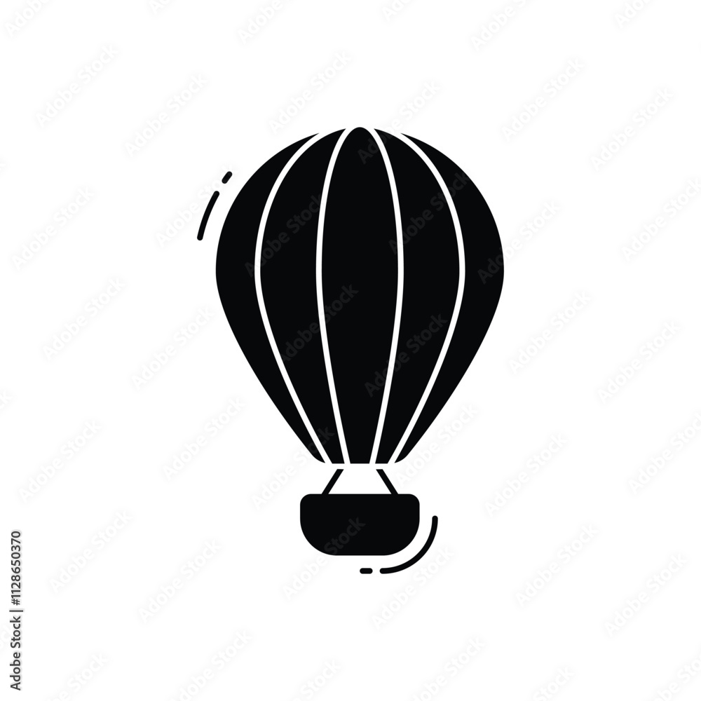 Obraz premium Hot Air Balloon vector icon