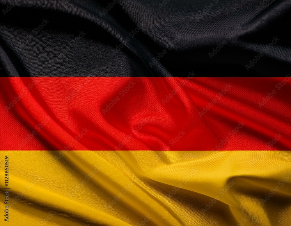 Naklejka premium Generated image Germany official flag 