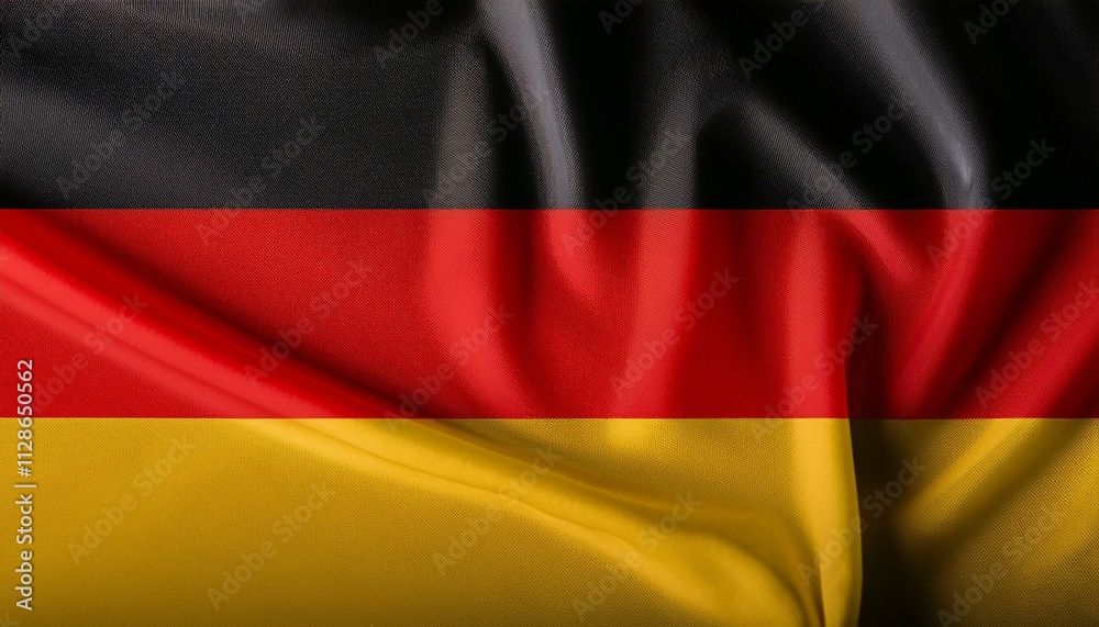 Fototapeta premium Generated image Germany official flag 