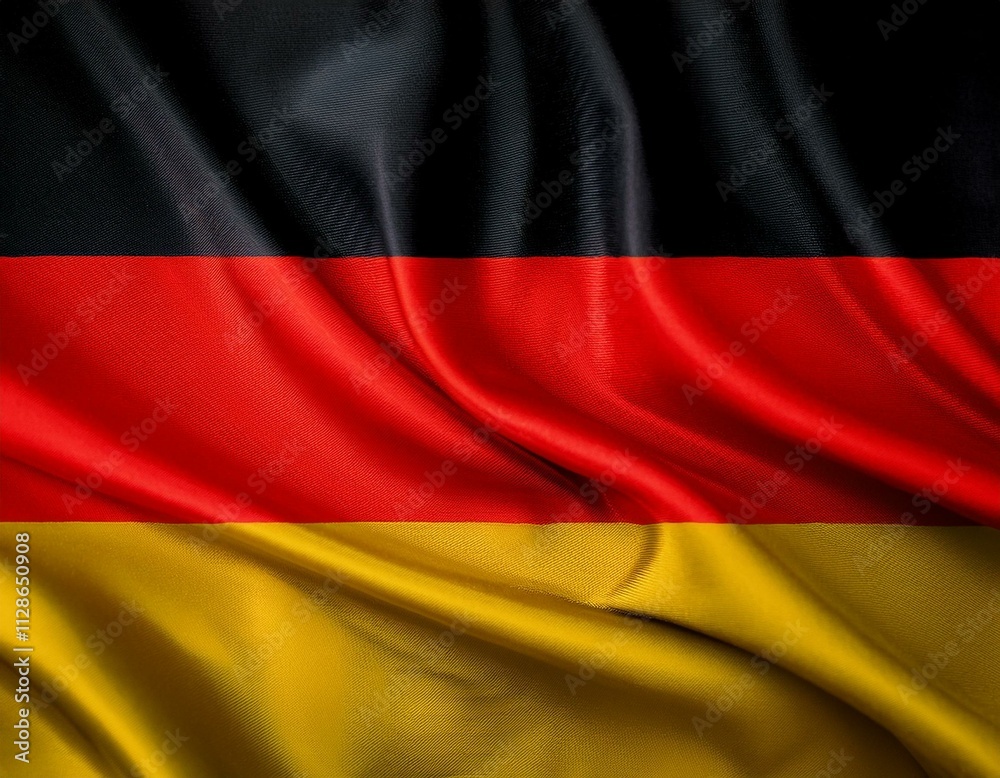 Naklejka premium Generated image Germany official flag 